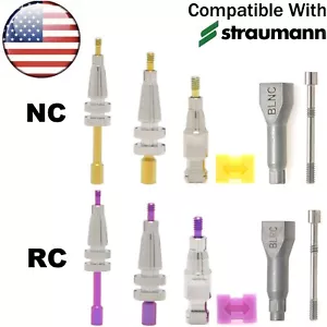 US Dental NC/RC Transfer Open/Closed Tray Impression Coping Fits Straumann ITI - Picture 1 of 68