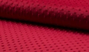 De Lujo Extrasuave Hoyuelo Abrazable Polar Suave Tejido - Rojo - Imagen 1 de 1