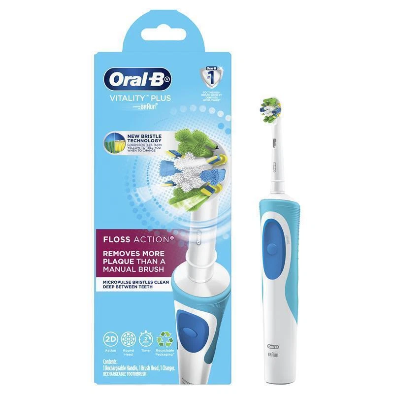 Oral-B Vitality Plus FlossAction Electric Toothbrush - Blue