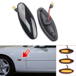 Indicador de luz LED dinámico lateral para Jaguar XK8 1997-2006 tipo S XJ X350 - Imagen 1 de 9