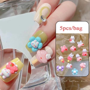 Nail Art Nail Decoration Nail Rabbit Jewelry Nail Resin Jewelry Cartoon /a - Picture 1 of 20