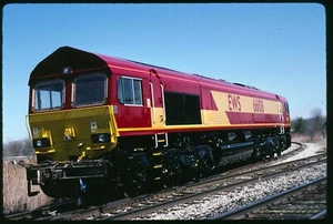 Original Rail Slide - EWS English Welsh & Scottish Railway 66108 no location '99 - Picture 1 of 1