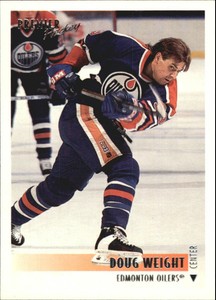 1994-95 OPC Premier Oilers Hockey Card #8 Doug Weight