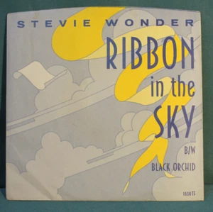 STEVIE WONDER---RIBBON IN THE SKY (Picture Sleeve Only) - Imagen 1 de 2