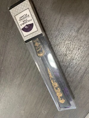 Nuevo Abanico Decorativo Plegable Lentejuelas Metálicas Foto 1 de 4