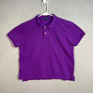 Polo Ralph Lauren Purple Polo Shirt Youth XL Classic Fit 100% Cotton - Picture 1 of 8