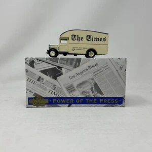 Matchbox Power Of The Press YPP-02 1931 Morris Van - London Times - Boxed - Picture 1 of 6