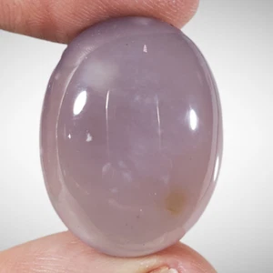 8,80 gr Púrpura Calcedonia Natural Cabujón Ágata Diaquetista - Imagen 1 de 3