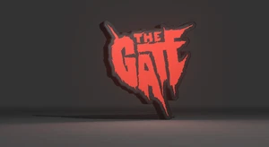 The Gate - Movie Logo - LED Light up logo/Wall Art - Picture 1 of 3