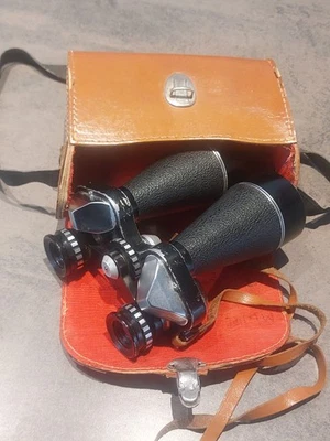 Paire de jumelles PORST Micron wide Angle 12x50 Vintage - Immagine 1 di 4