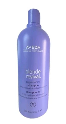 Aveda BLONDE REVIVAL Purple Toning SHAMPOO - Jumbo Size 1 L / 33.8 fl oz - NEW - Image 1 of 3