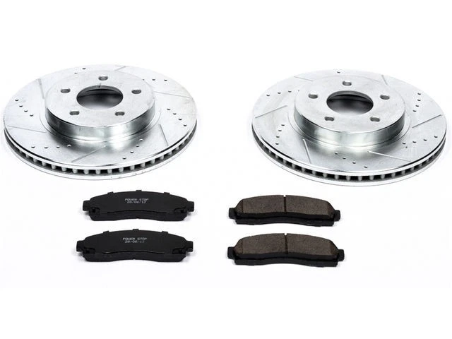 Front Brake Pad and Rotor Kit Power Stop 96RZRG95 for Pontiac Torrent 2006 - Image 1 of 1