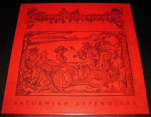 Crypt Sermon: Saturnian Appendices LP Black Vinyl Record Dark Descent USA NEW - Imagen 1 de 2