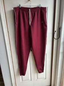 Vintage Y2K Herren Nike Team Rot Baggy Jogginghose Trainingshose Aktiv Größe 2XL T - Bild 1 von 5