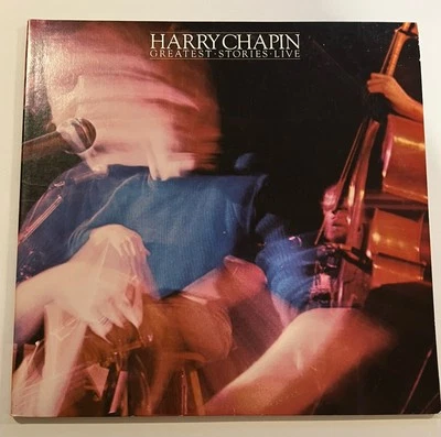 Harry Chapin – Greatest Stories Live 8E-6003 Double Vinyl LP Gatefold VG/VG+ - Image 1 of 4
