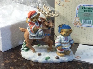 Enesco Cherished Teddies by Priscilla Hillman # 272159 SVEN AND LIV - Picture 1 of 5