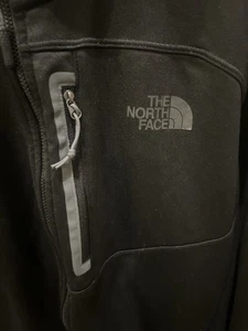 The North Face Hoodie Herren Large schwarz grau Full Zip Langarm Kapuzenjacke - Bild 1 von 6