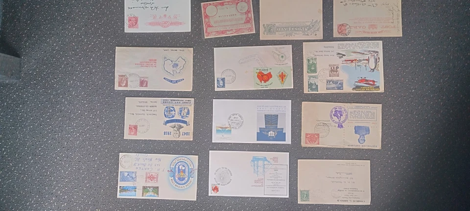 THE ODD LOT of Australian First Day Covers Pre Dec And Dec..plus Carded - image 1 of 4