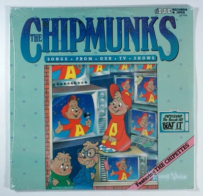 Chipmunks - Songs From Our TV Shows (1984) [SEALED] Vinyl LP Soundtrack - Imagem 1 de 2