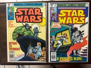 Star Wars 30 & 31 Marvel Comics 1980 Luke Leia Darth Vader Obi-Wan Jedi Sith - Bild 1 von 11