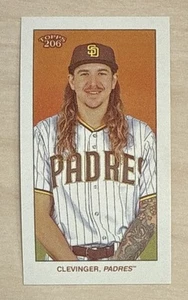 MIKE CLEVINGER - 2022 Topps 206 - Wave 4 - EL PRÍNCIPE DE GALES #26 -S.D. PADRES - Imagen 1 de 2