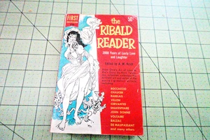 THE RIBALD READER EDITED BY A. M. KRICH  1955 VINTAGE DELL HUMOR / SLEAZE PB - Picture 1 of 3