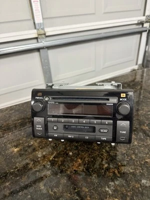 Camry OEM CD Cassette JBL radio. Factory original AD6806 stereo. 2002-03 Some 04 - Image 1 of 4