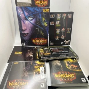 WarCraft III: Reign of Chaos (PC/Mac, 2002) Big Box Spiel - Night Elf - Komplett - Bild 1 von 10