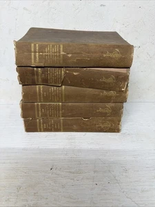 1841 Books The Dramatic Works of Shakespeare 1,2,3,4, 7 Vol Set Leather Bound. - Picture 1 of 9