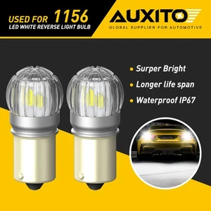 AUXITO 1156 Reverso 7506 LED Luz de Respaldo 6000K Bombillas Blanco Frío Súper Brillante D - Imagen 1 de 9