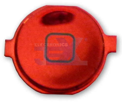 High Quality Mirror Chrome Red Home Button for iPhone 4S/4GS 16GB/32GB/64GB - Image 1 of 1