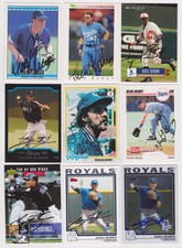 Kansas City Royals Signed auto cards PICK LIST 1.49-4.49 each autograph MLB 1st