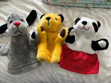 Sooty Sweep And Sue hand puppets