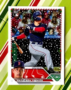 MASATAKA YOSHIDA (RC) rookie - 2023 Topps Holiday - h8 - FAST SHIPPING - Picture 1 of 2