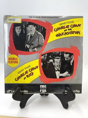 Vintage Charlie Chan  Wax Museum And  Rio Laserdisc Mint - Image 1 of 4