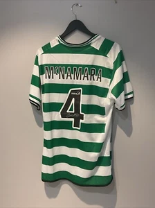 Jackie McNamara Signed Official Celtic Home Shirt - With COA - Picture 1 of 10