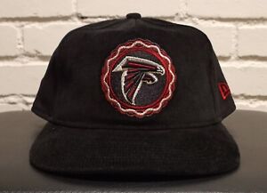 New Era Atlanta Falcons The Golfer Corduroy Snapback Hat Black
