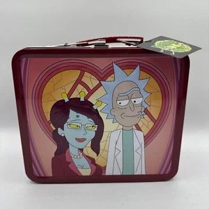 Rick and Morty Loungefly Metall Brotdose Rick & Unity Target exklusiv 8" Neu mit Etikett - Bild 1 von 10
