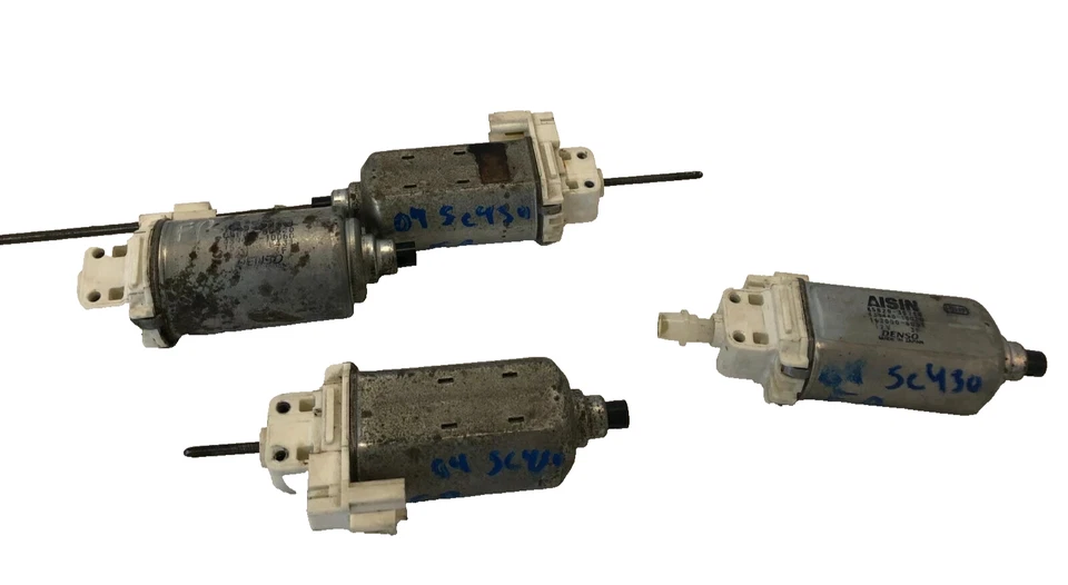 02-10 Lexus SC430 Motores de ajuste de altura de asiento de pasajero (juego de 4) 8582030710 Foto 1 de 4