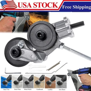 Electric Drill Shears Plate Cutter Attachment Metal Sheet Cutter Nibbler Saw NEW - Picture 1 of 15