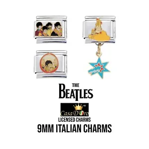 The Beatles 9mm Italian Charm - Fits 9mm Italian charm bracelets - Picture 1 of 5