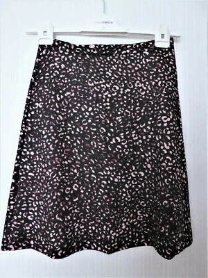 Luxus MINX by Eva Lutz Stretch Designer Rock Gr. S / 34-36 schwarz rosa - Bild 1 von 2