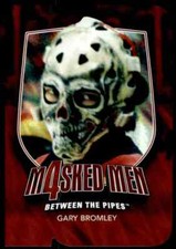 2011-12 BETWEEN THE PIPES M4SKED MEN GARY BROMLEY VANCOUVER CANUCKS #MM-09