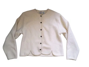 J.G. Gancho 100% Lana Suéter Cárdigan Chaqueta Abrigo Mujer Vintage Talla 16 - Imagen 1 de 6