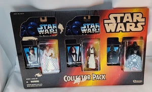 Star Wars Power Of The Force Collector Pack Luke Obi-Wan Darth Vader 3 Stück Neu - Bild 1 von 7