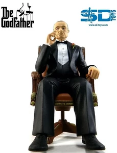 The Godfather Vito Corleone Movie Icons Statue 7” - Marlon Brando - Picture 1 of 9
