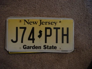 NUEVA JERSEY JARDÍN PLACA ESTATAL COMPRA TODOS LOS ESTADOS AQUÍ ENVÍO GRATUITO - Imagen 1 de 1