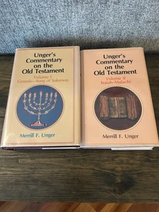 Unger's Commentary on the Old Testament Volume 1 and 2 Moody 1981 Hardcover - Imagen 1 de 6