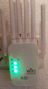 WLAN Repeater Router Range Wifi Verstärker Signal  300Mbps,AC100-240V. - Bild 1 von 11