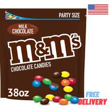 M&M's Summer Milk Chocolate Candy Bulk Resealable Bag 38 oz.